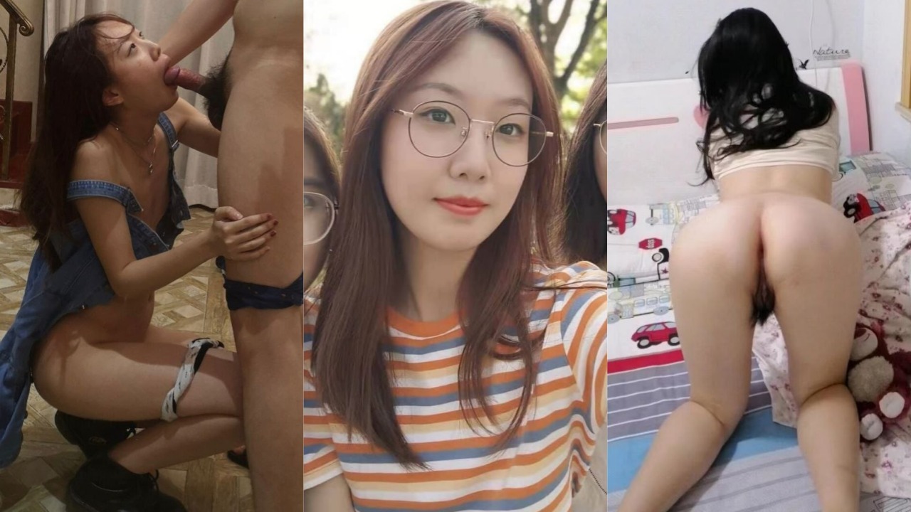 安徽工业大学文静学姐与男友不雅自拍流出 带着眼镜吃鸡的样子真淫荡