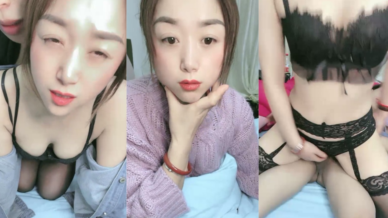 说是亲姐弟 乱伦操逼大战！掀开被子 里面穿着开档黑丝 足交后入爆操 淫叫连连