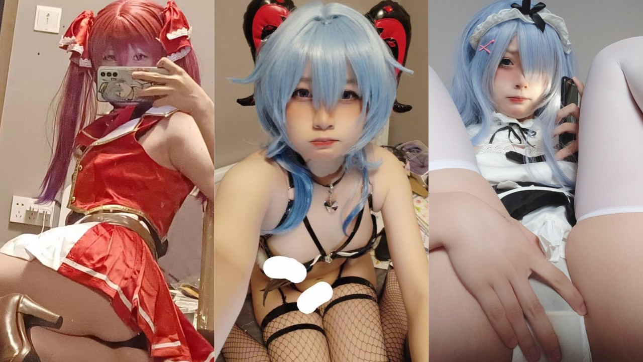 【宿野suye】-可爱贫乳小萝莉 爱cos的反差少女